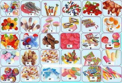 les bonbons